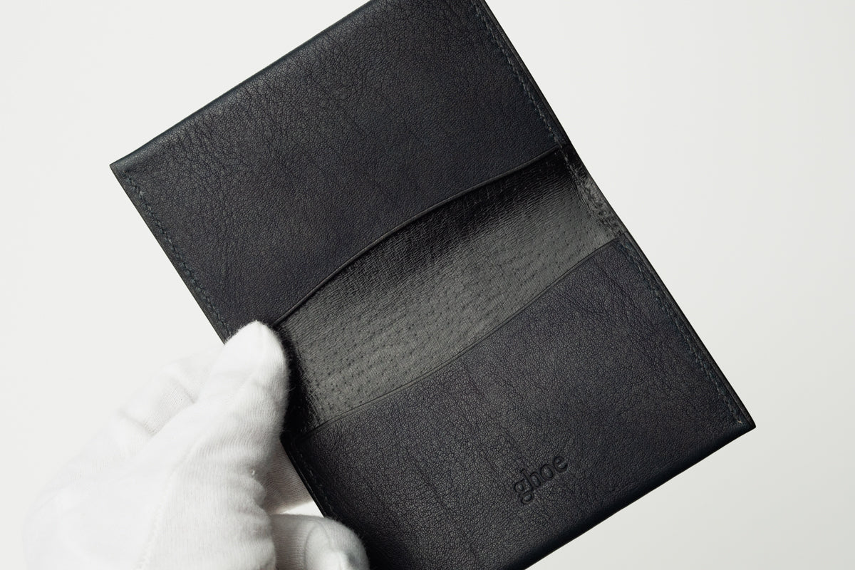 二つ折りカードケース indaco