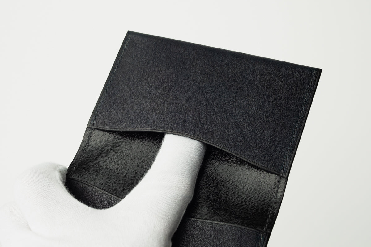 二つ折りカードケース indaco