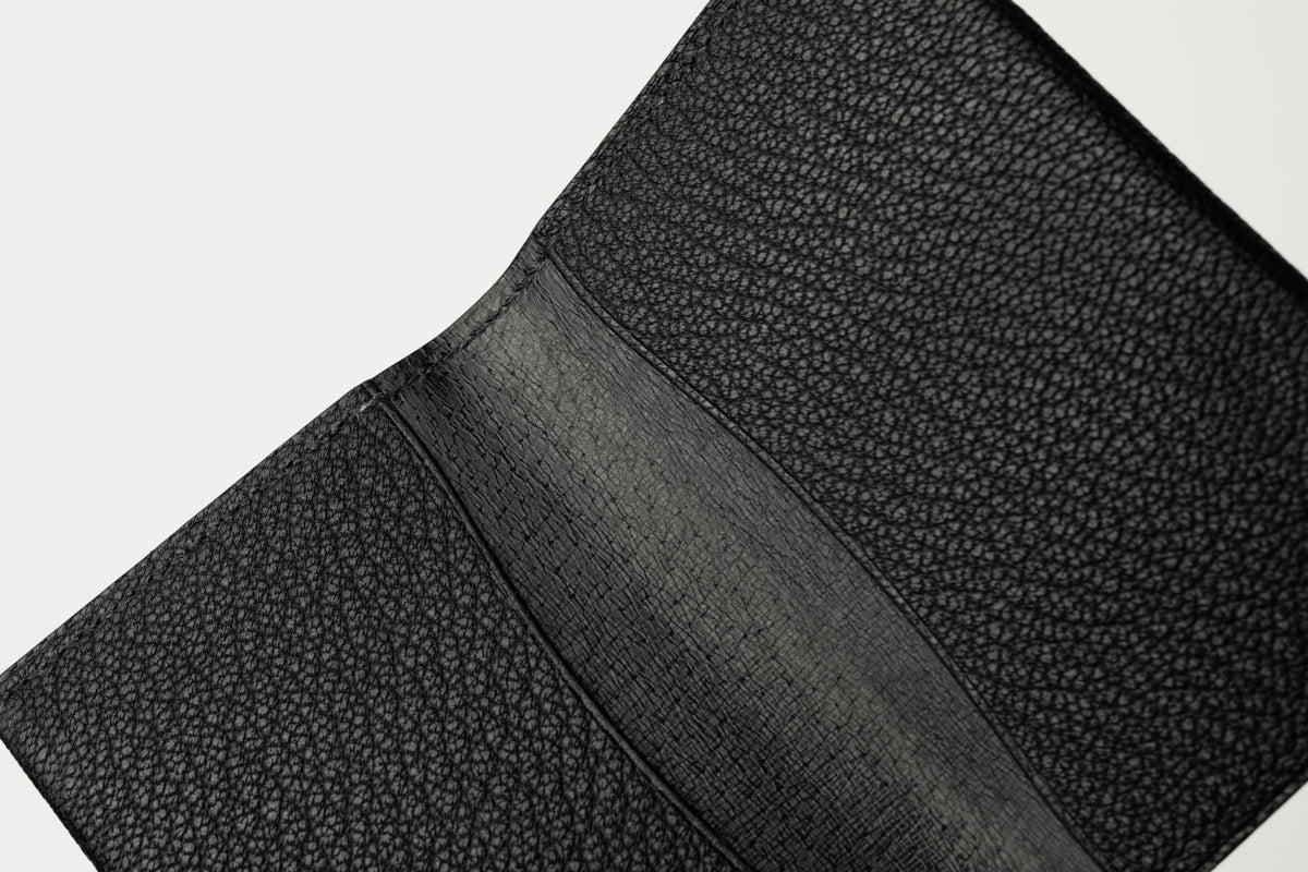 二つ折りカードケース 茶利八方