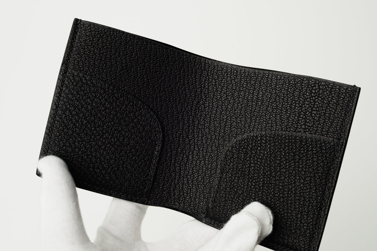 二つ折り札入れ 茶利八方