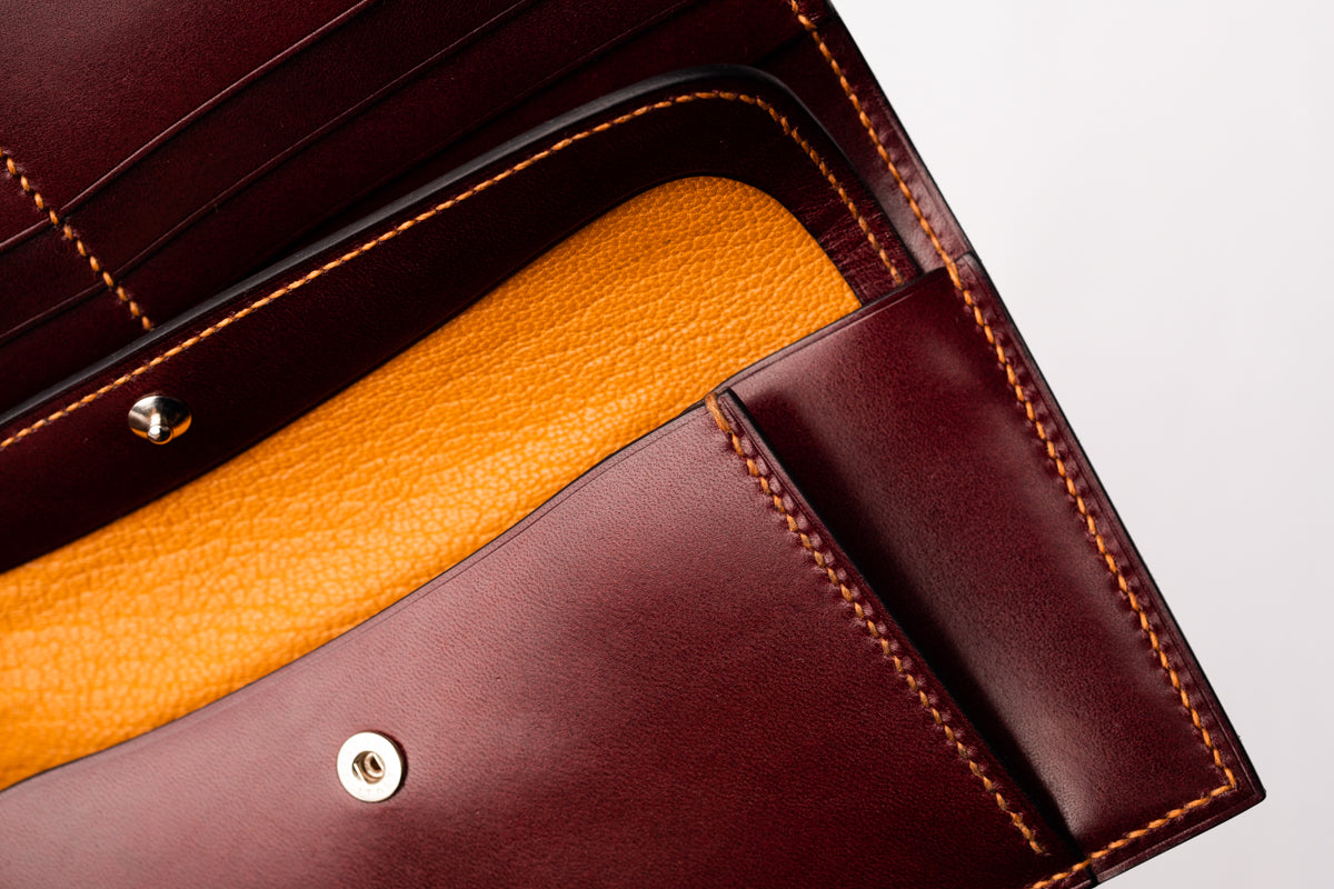 長財布 (ホック式コインケース付)