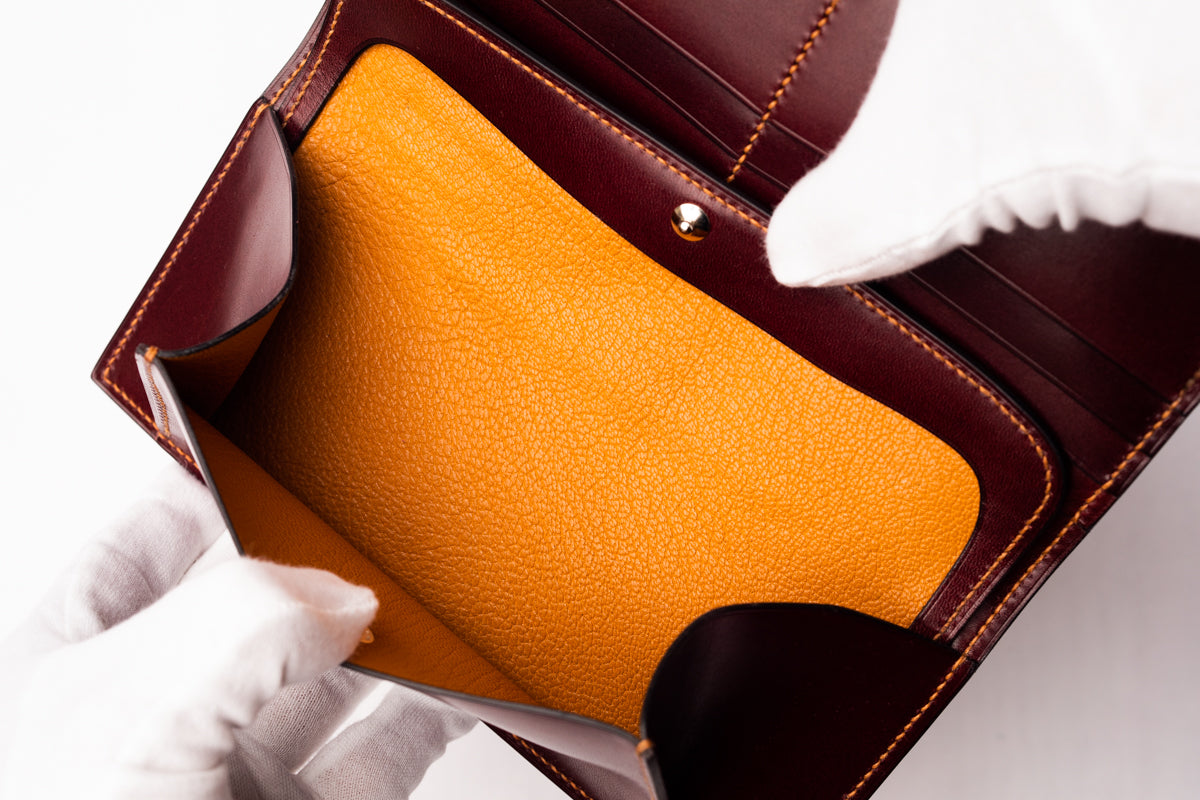 長財布 (ホック式コインケース付)