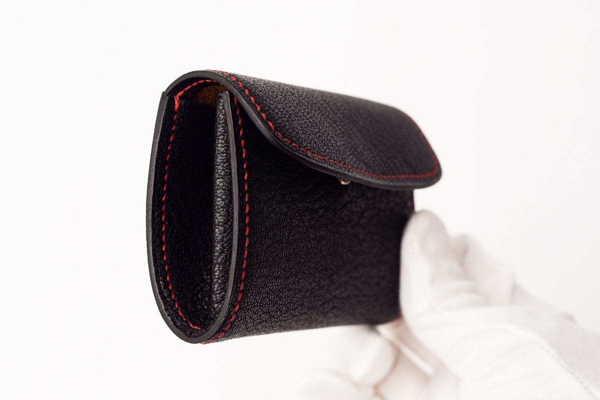 たくさん入るコインケース 茶利八方