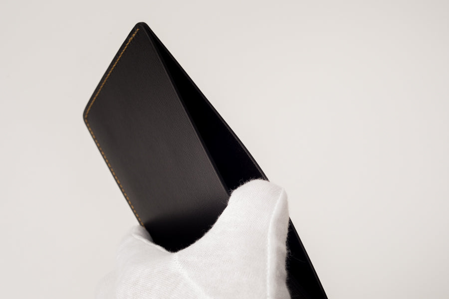 薄い札入れ boxcalf