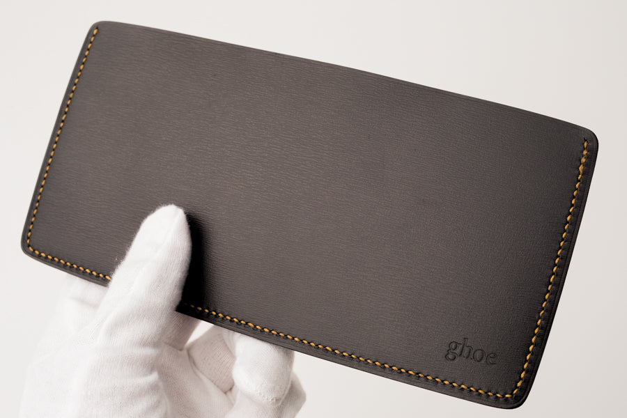 薄い札入れ boxcalf