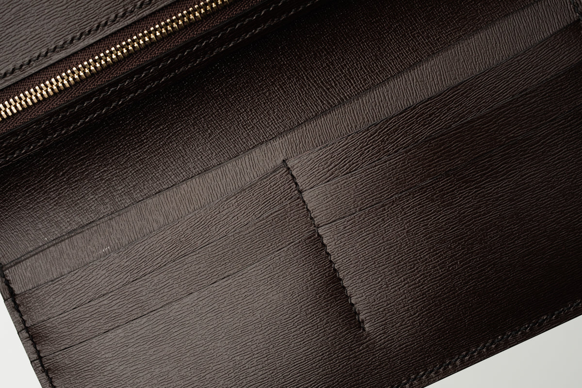 長財布 (ZIPコインケース付) boxcalf