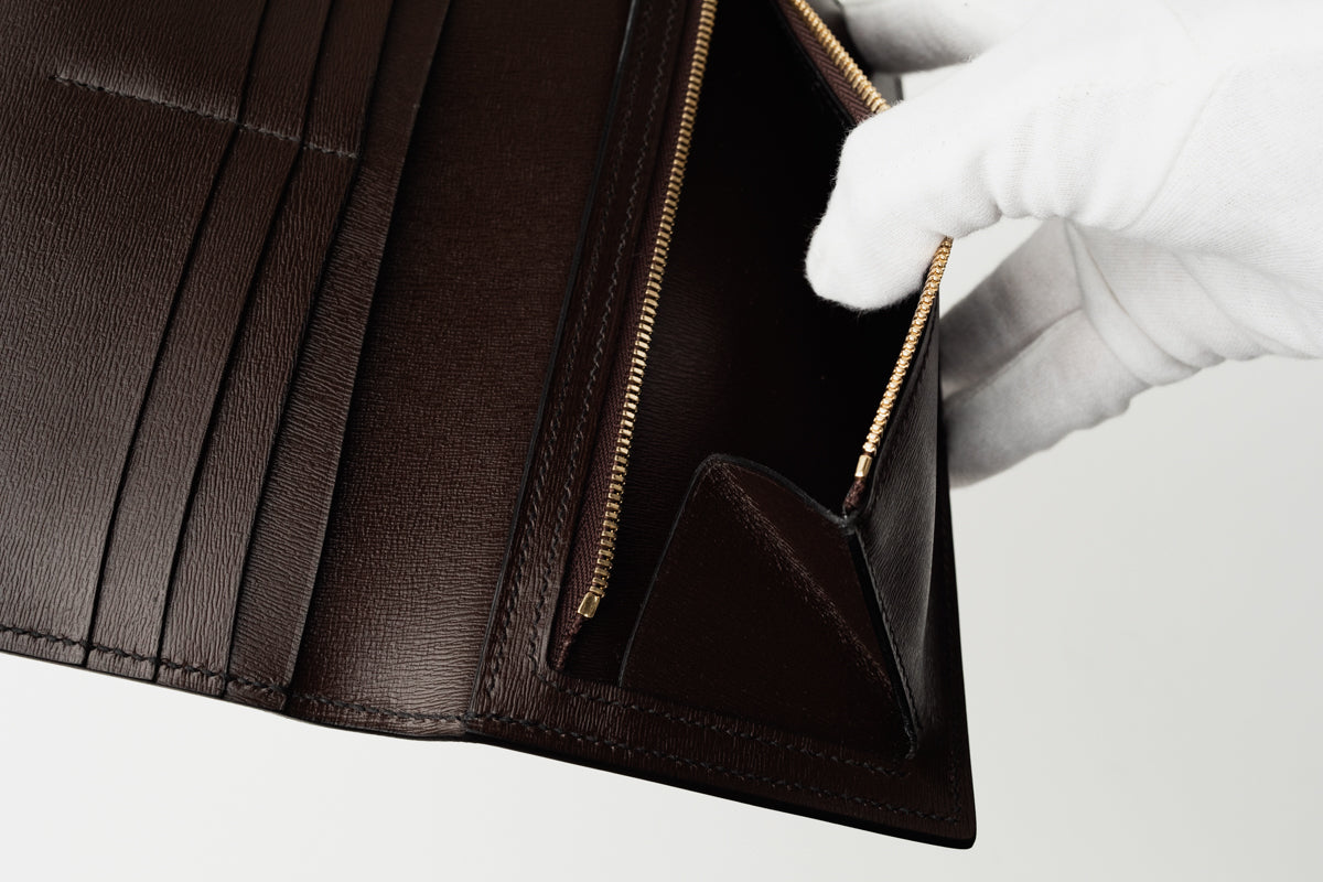 長財布 (ZIPコインケース付) boxcalf