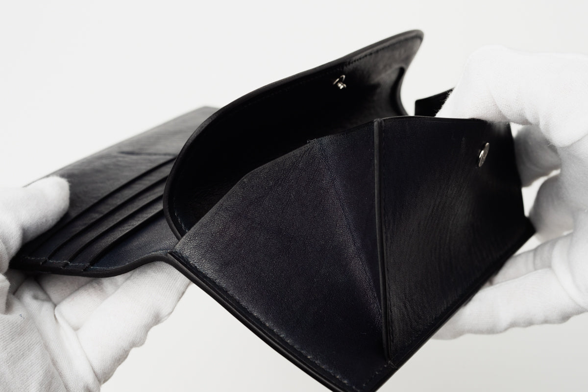 長財布 (ホック式コインケース付)  indaco