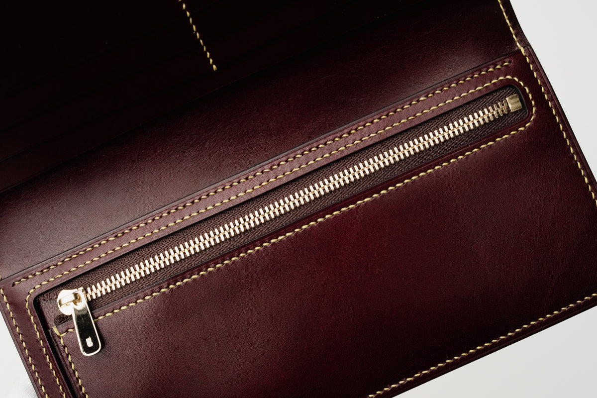 長財布 (ファスナー式コインケース付)