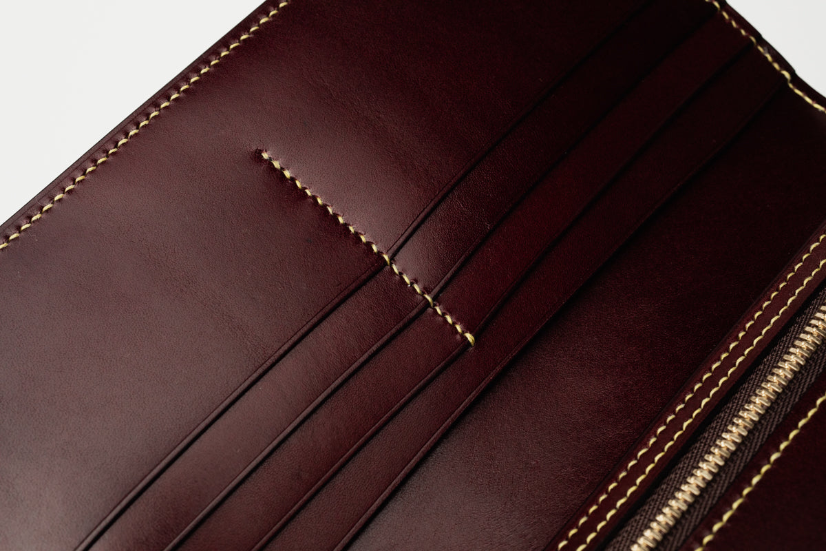 長財布 (ファスナー式コインケース付)