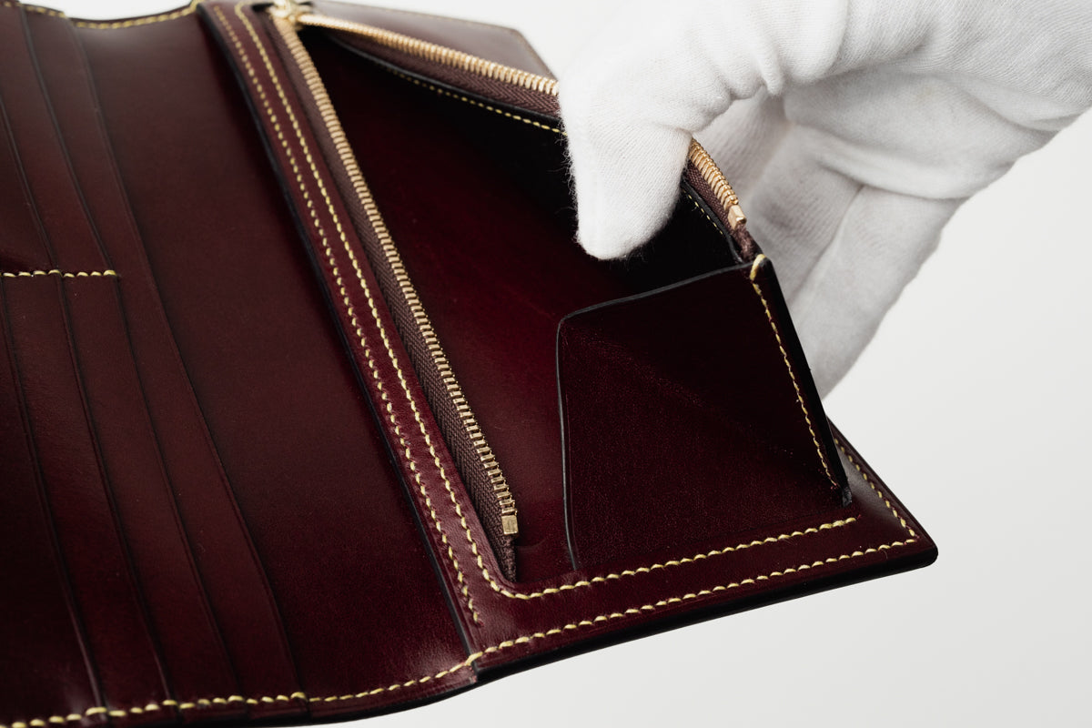 長財布 (ファスナー式コインケース付)