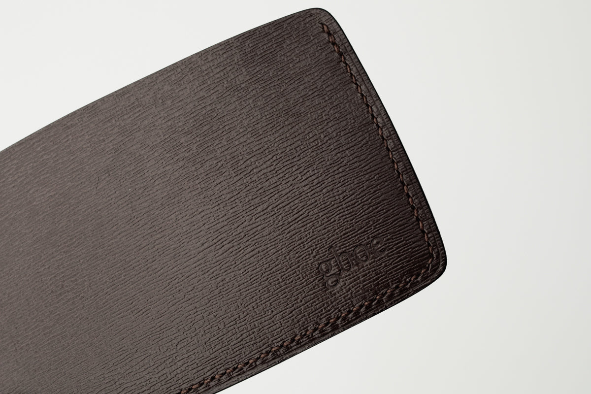 薄いカードケース　boxcalf
